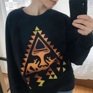 Obey Graphic Crewneck Sweater